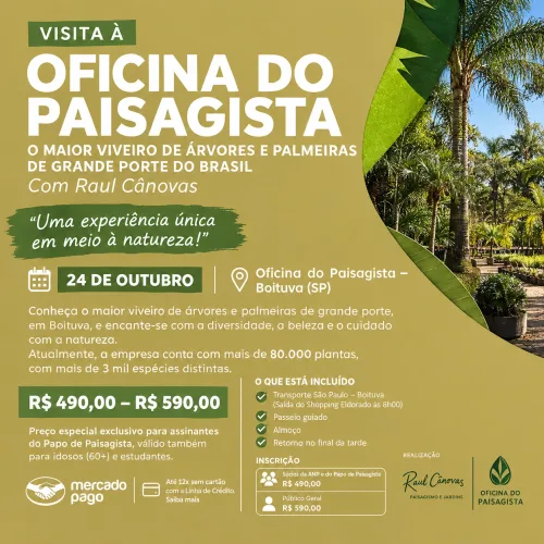 VISITA A OFICINA DO PAISAGISTA